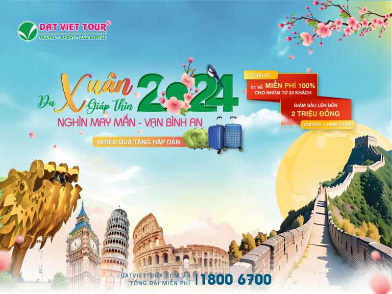 Du lịch tết 2024