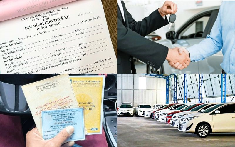 Cần chuẩn bị gì khi thuê xe (Ảnh: Sưu tầm)