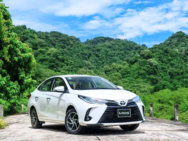 Toyota Vios - mẫu xe quốc dân (ảnh: sưu tầm)