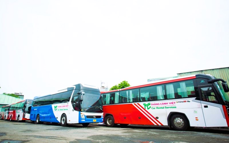 Đơn vị cho thuê xe uy tín HCM hiện nay (Ảnh: Thắng Cảnh Việt)