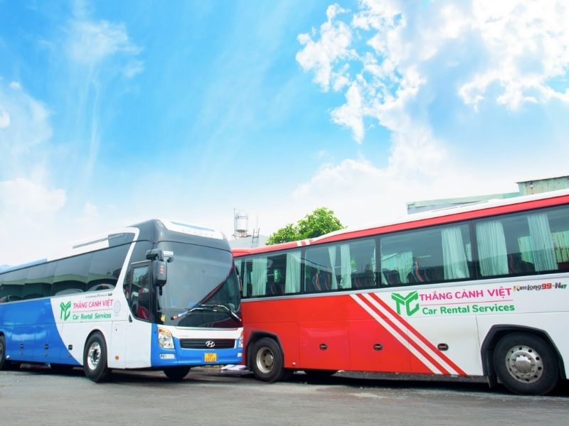 Đơn vị cho thuê xe Thắng Cảnh Việt (ảnh: Thắng Cảnh Việt)