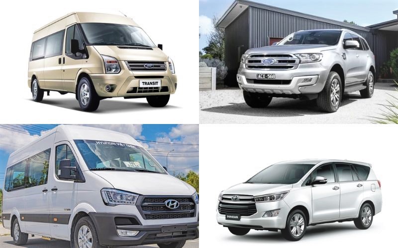 Cung cấp nhiều lựa chọn xe cho khách hàng (Ảnh: Thắng Cảnh Việt)