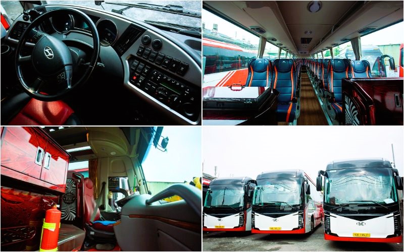 Hệ thống xe đa dạng, hiện đại (Ảnh: Thắng Cảnh Việt)