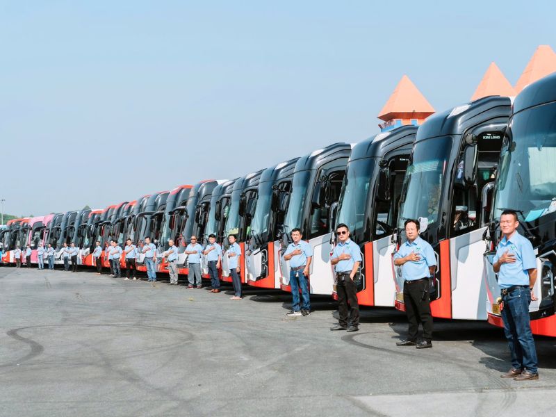 Dịch vụ cho thuê xe của Thắng Cảnh Việt (ảnh: Thắng Cảnh Việt)