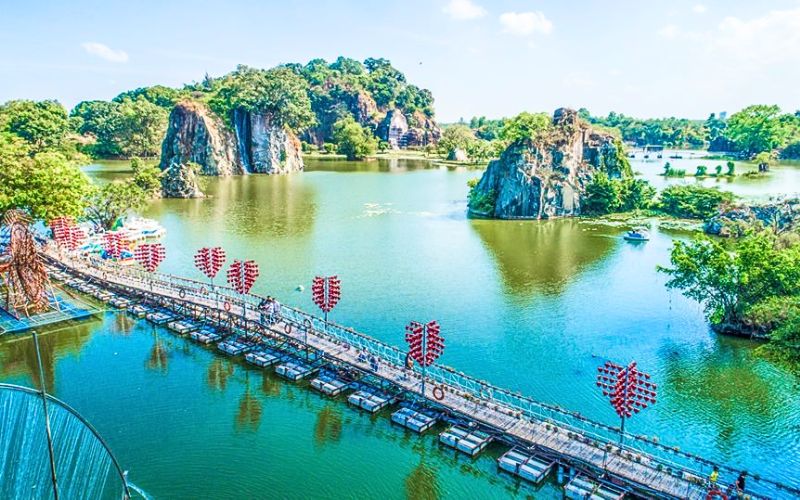 Không gian đa dạng địa hình từ đồi núi (Ảnh: Sưu tầm)