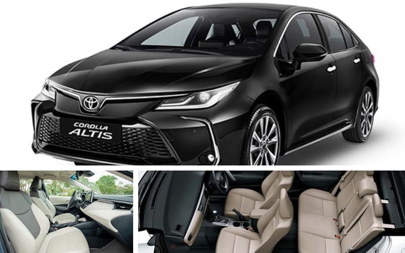 Dịch vụ thuê xe Toyata Altis 4 chỗ (Ảnh sưu tầm)