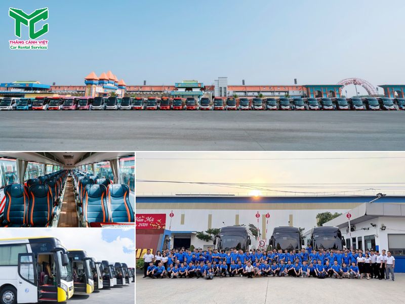 Thắng Cảnh Việt - Dịch vụ cho thuê xe đưa đón công nhân uy tín tại TP.HCM (Ảnh: Thắng Cảnh Việt) 