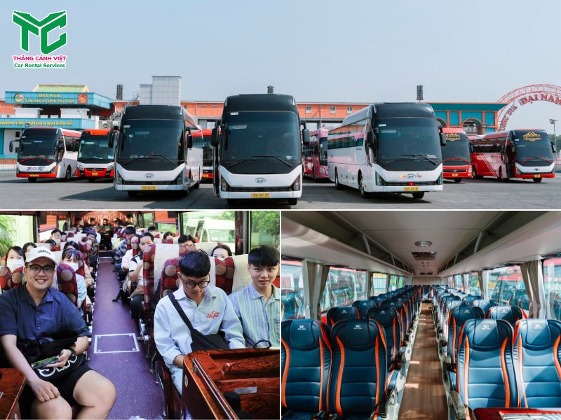 Chọn dịch vụ thuê xe đưa đón công nhân TP.HCM tại Thắng Cảnh Việt uy tín (Ảnh: Thắng Cảnh Việt) 