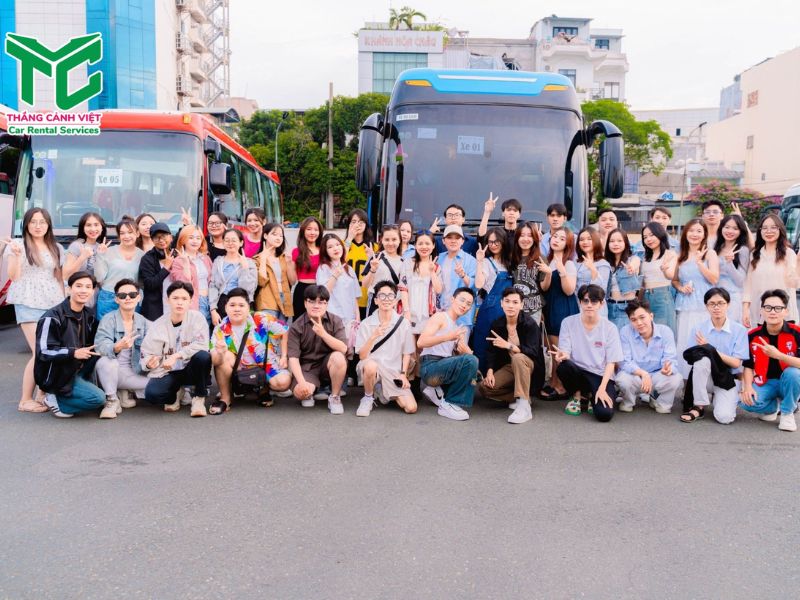 Thuê xe giá tốt tại Thắng Cảnh Việt (ảnh: Thắng Cảnh Việt)