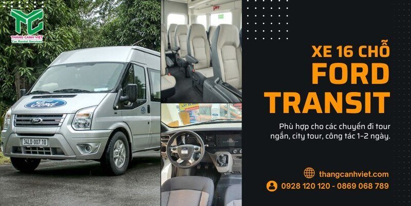 Dịch vụ thuê xe 16 chỗ ( Ảnh Thắng Cảnh Việt)