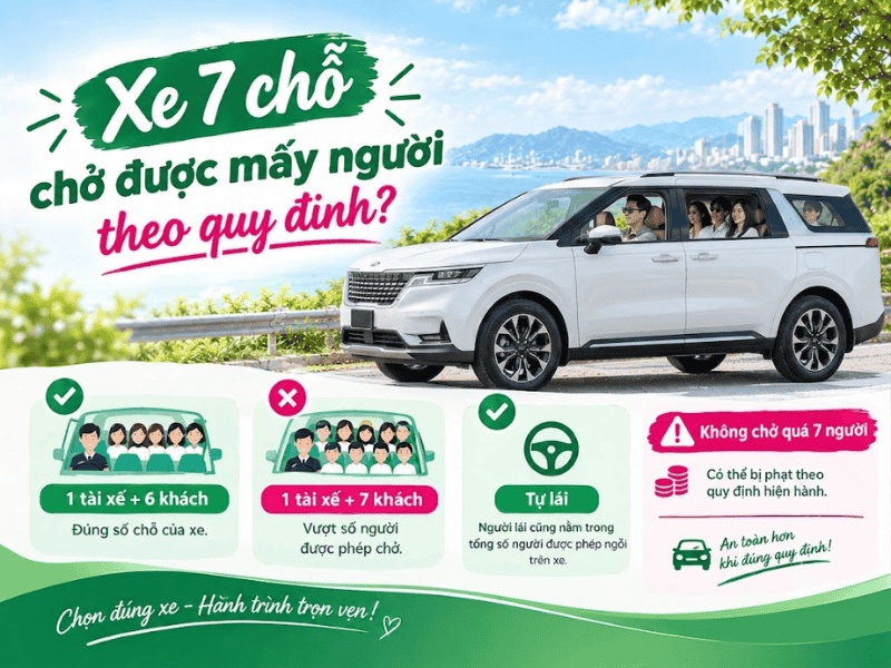 Đi đúng số chỗ – an toàn hơn mỗi chuyến đi