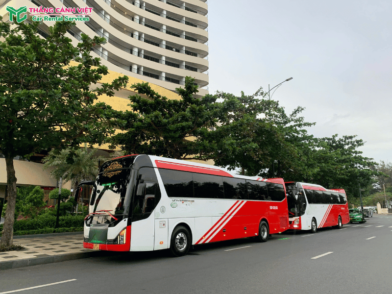 Xe 45 chỗ Thắng Cảnh Việt đồng hành cùng đoàn khách đi Tiền Giang 