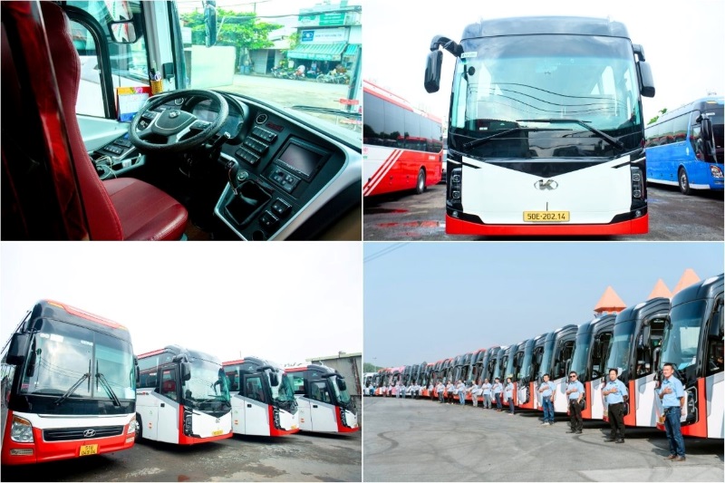 Dịch vụ với đội xe đa dạng và tài xế giàu kinh nghiệm
