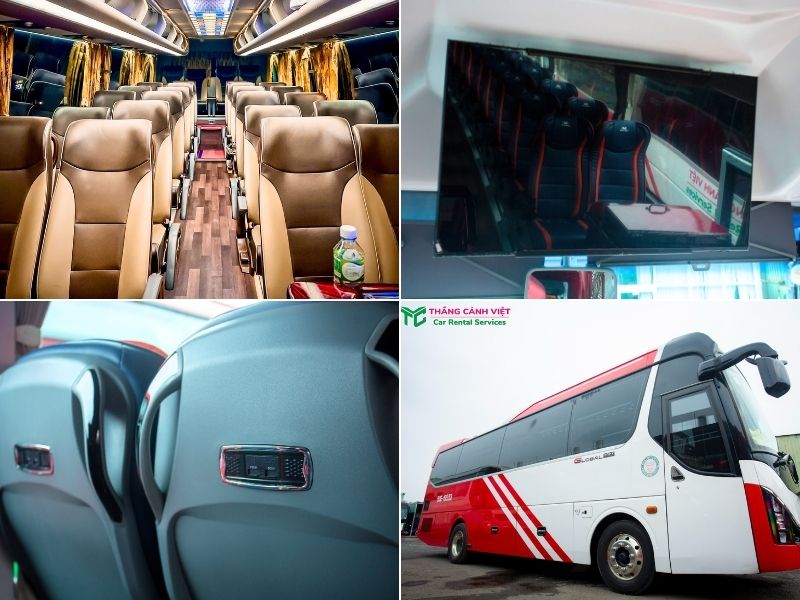 Không gian trong xe 29 chỗ