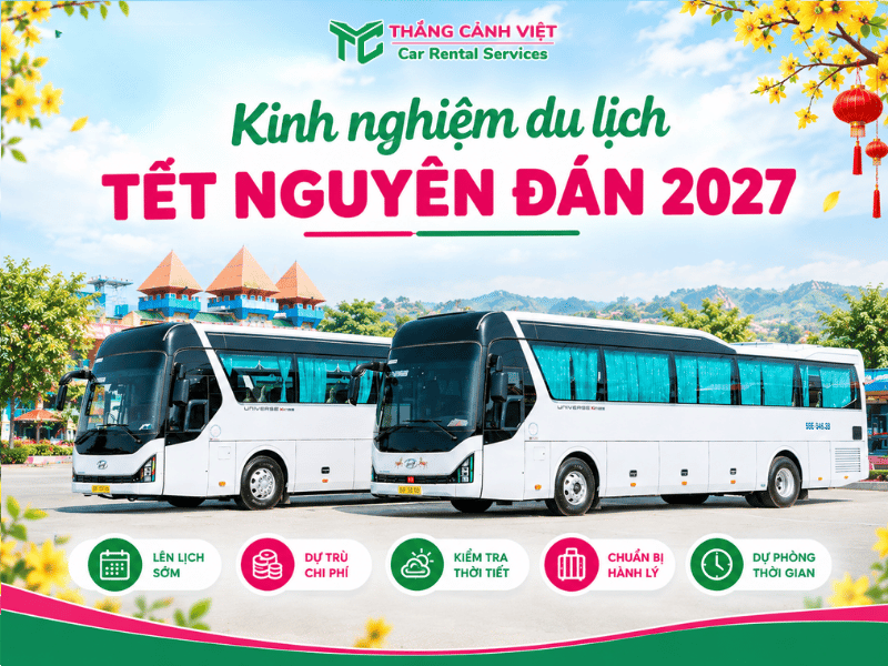 Kinh nghiệm du lịch Tết Nguyên Đán 2027 giúp chuyến du xuân thuận lợi và tiết kiệm chi phí 